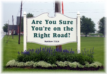 Sign in Lancaster County, PA