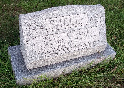 Tombstone with faith statement in Kraybill Church cemetery