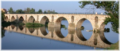 Bridge in Zamora Spain (Photo by Bill Jackson)