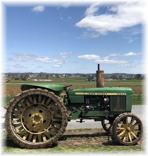 Steel-wheeled tractor 4/26/18