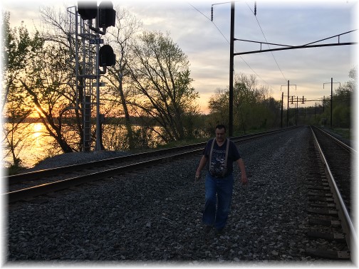 Norfolk Southern railroad tracks 04/18/16