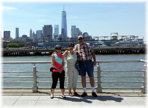 Freedom Tower from Hudson River pier 5/26/14