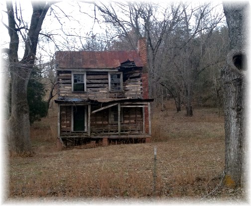 Abandoned farmhouse near Blue Ridge Parkway 11-25-14