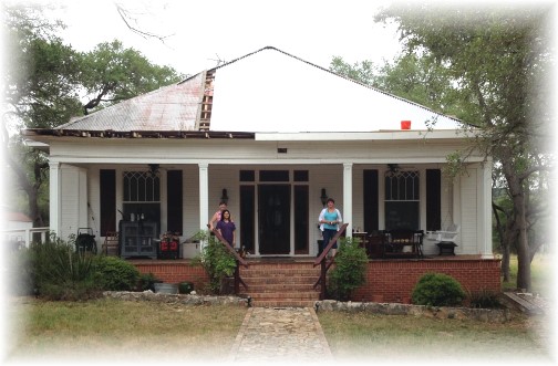 Elaine's house, New Braunfels, Texas 5/6/14