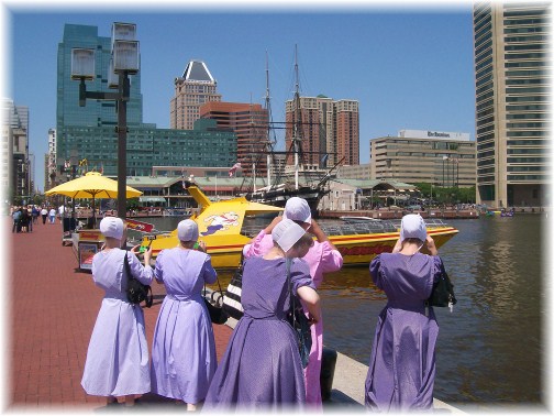Speed boat ride on Baltimore's inner harbor