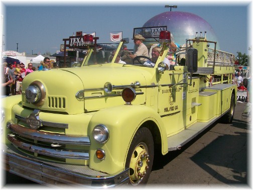 Ohio State Fair parade fire truck 8/12