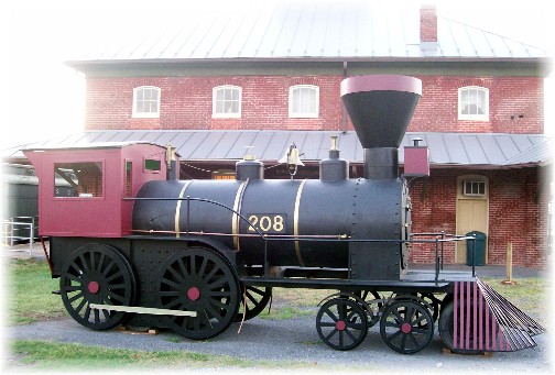 Steam engine in Strasburg VA 8/9/11