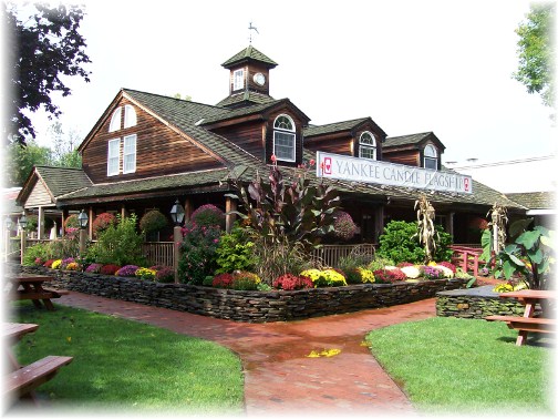 Yankee Candle flagship store, South Deerfield, MA