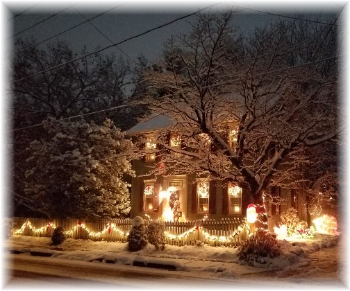 Winter home in Lancaster County (Photo by Joe Ulicny)