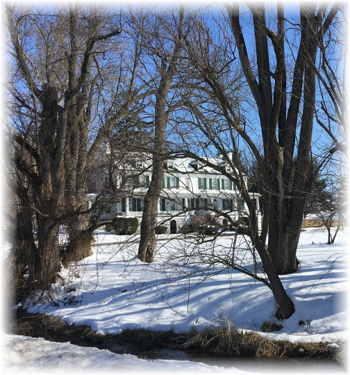 Lebanon County farmhouse 3/19/17 (Click to enlarge)