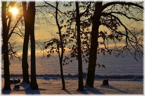 Winter sunrise (Photo by Doris High)