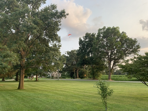 Paraglider in our neighborhood 7/9/19