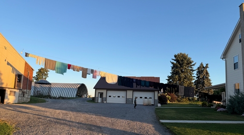 Long clothesline