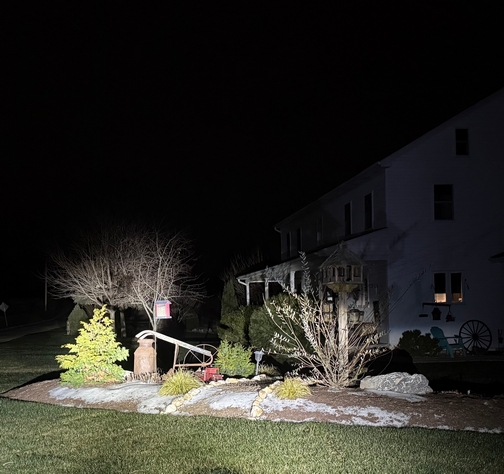 Cold morning at an Amish farm house Cold morning at an Amish farm house