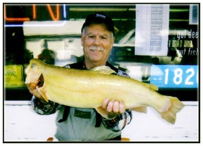 Palomino trout caught in Pine Creek PA by Rick Steudler