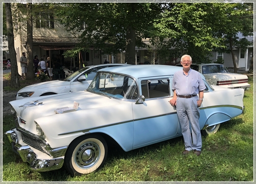 Marvin Buckwalter with 57 Chevy 8/5/18