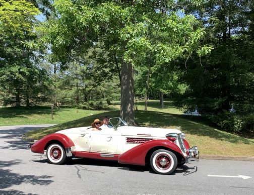 Classic car in Little Buffalo State Park