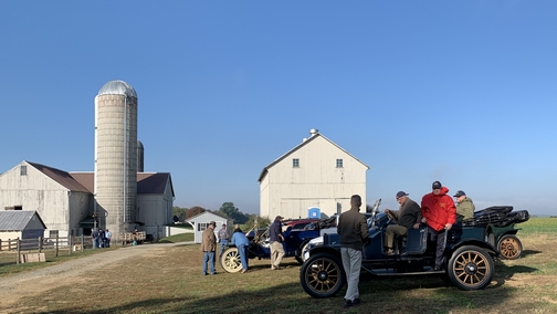 Antique cars at Old Windmill Farm 10/14/19