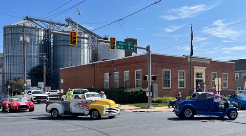 Mount Joy car show