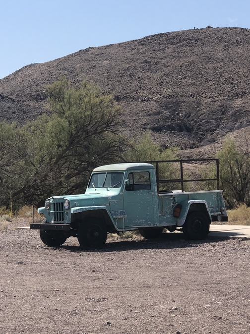 Old truck in Death Valley