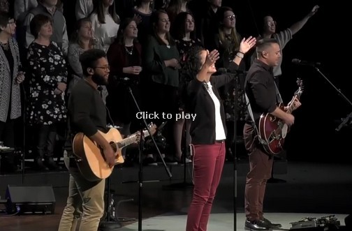 Calvary Church worship team