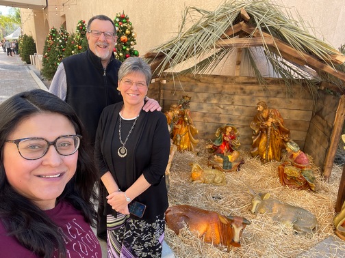 Manger scene at Shadow Mountain Church