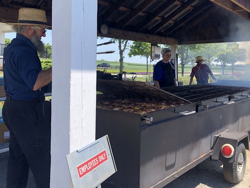 Amish chicken bbq