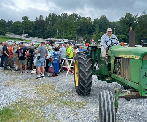 Corn wagon, New Danville, PA