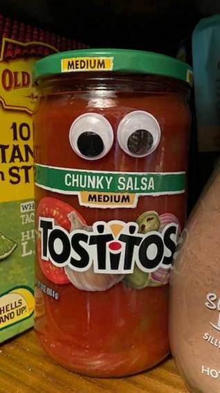 Eyes on salsa