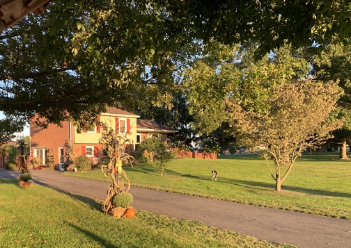 Our home on last day of summer 2020