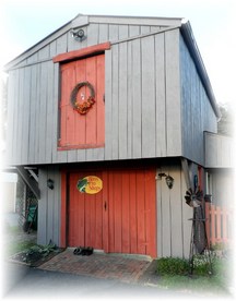 Weber utility barn