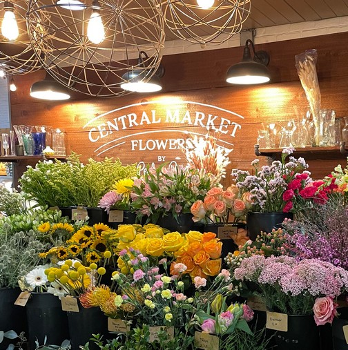 Central Market flowers