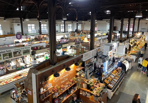 Central Market interior