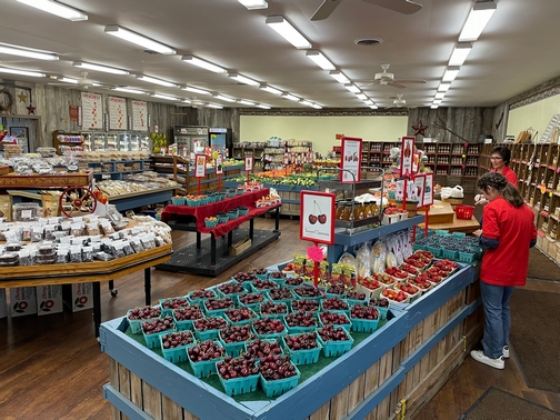 Cherry Hill orchards store