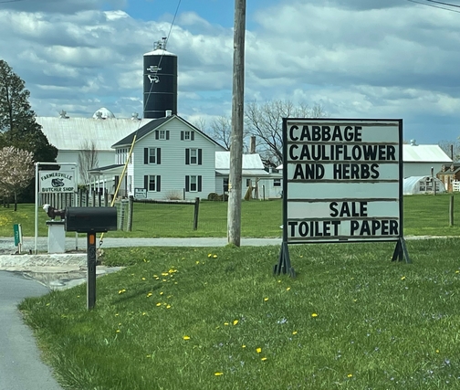 Lancaster County sign