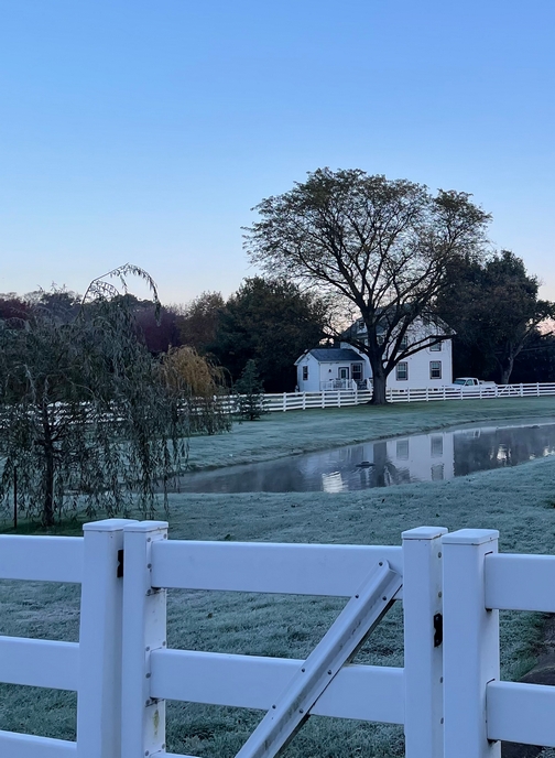 Frosty morning in Lancaster County