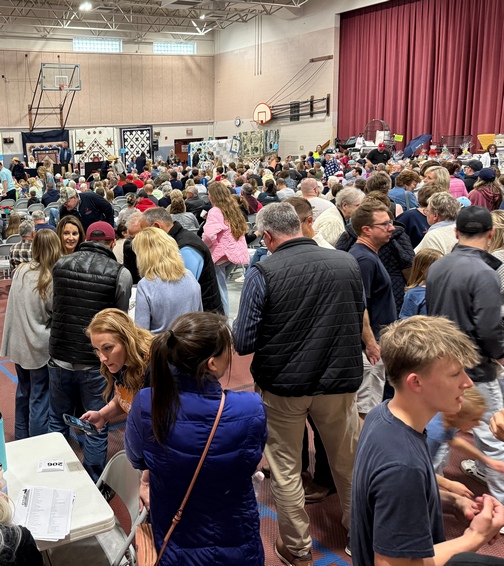 Kraybill School auction