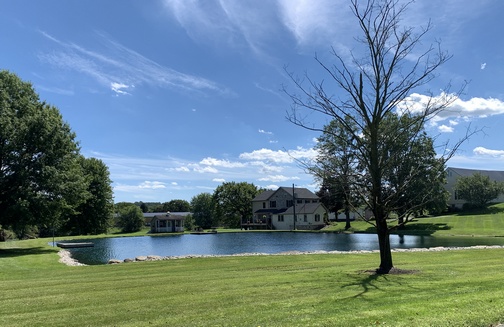 Lancaster County farm pond