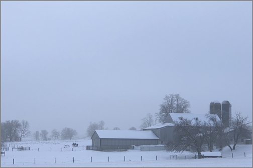 Lancaster County, PA farm 2/21/19 (Click to enlarge)