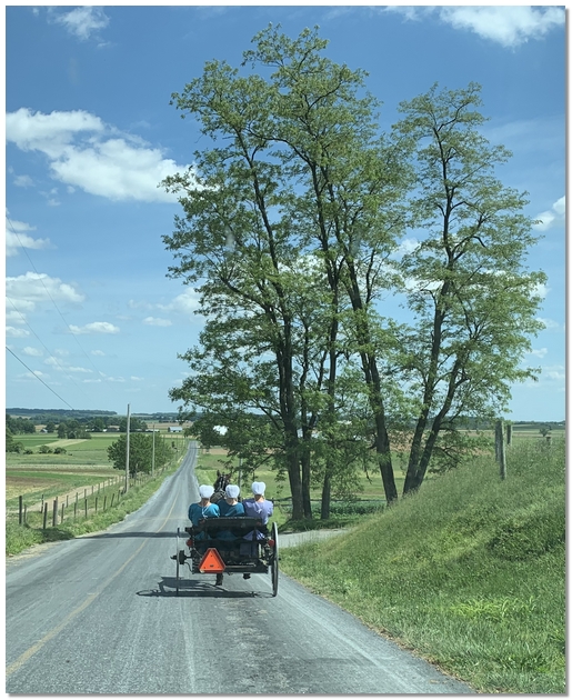 Lancaster County rural road, PA  5/27/19