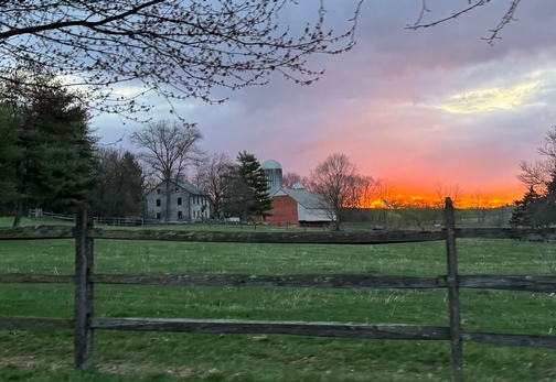 Lancaster County sunrise