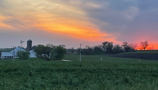 Lancaster County sunset