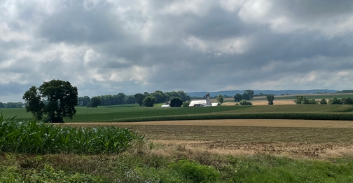 Lancaster County farm scene