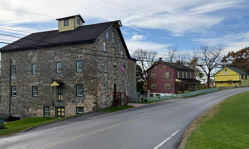 The Mascot Roller Mill and Ressler home on Stumptown Road