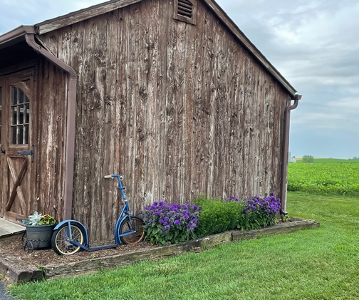 New Holland barn