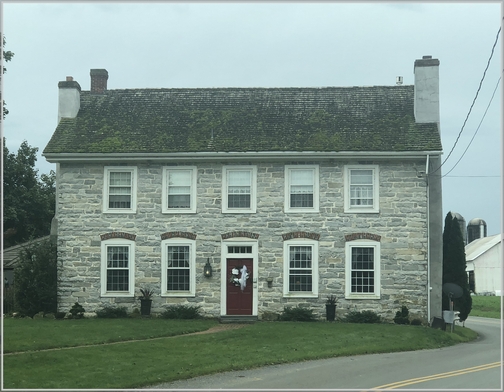 Osceola Mill house, Lancaster County, PA 10/14/18 (Click to enlarge)