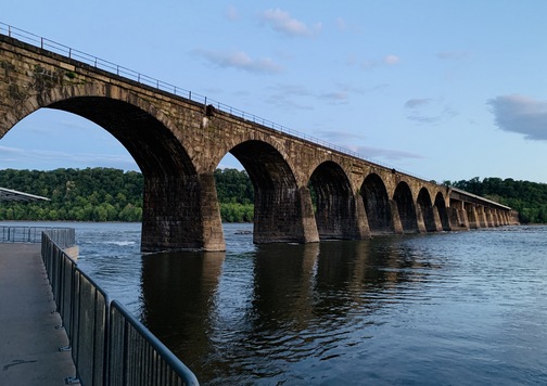 Shocks Mill Bridge, Lancaster County, PA 5/31/20 (Click to enlarge)