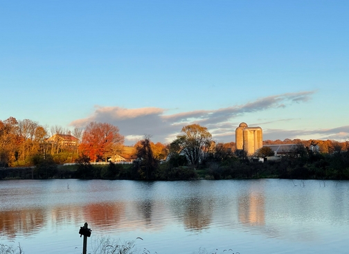 Speedwell Lake at Sunset (Click to enlarge)