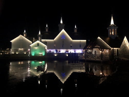 Star Barn over pond 12/19/19