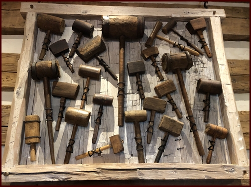 Star Barn wooden hammers 11/20/18 (Click to enlarge)
